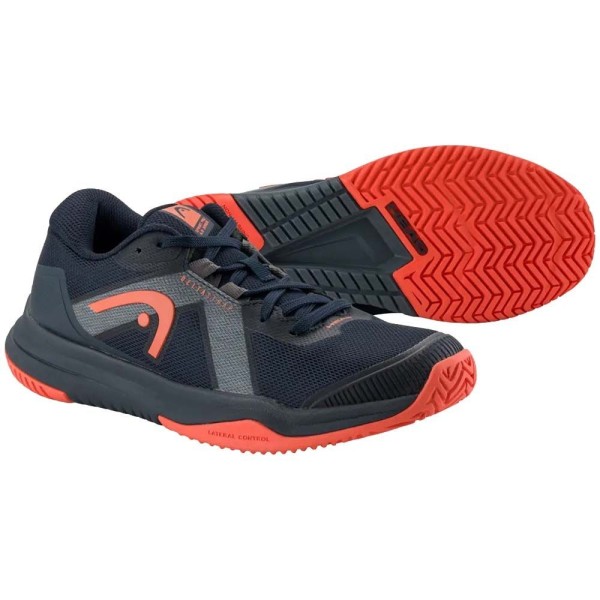 Chaussures Junior Head Sprint Pro 4.0 Bleu Rouge