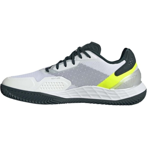 Adidas Defiant Speed 2 White Silver Green SHOES | Ipontennis