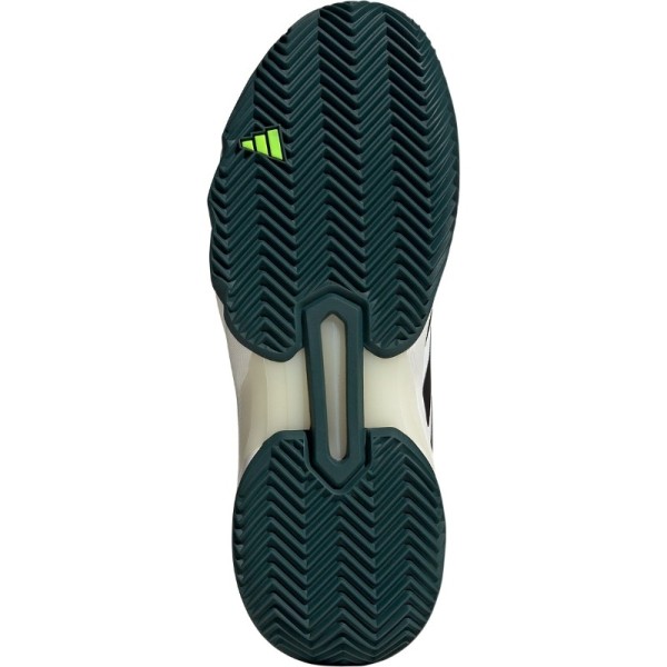 Zapatillas Adidas CourtJam Control Clay Blanco Negro Verde Oferta + Barato 2