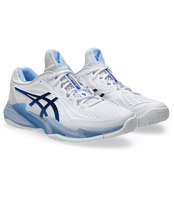 Asics Gel Court FF 3 Novak Weiß/Blau Schuhe