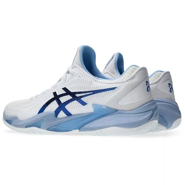 Asics Gel Court FF 3 Novak Weiß/Blau 4 Schuhe
