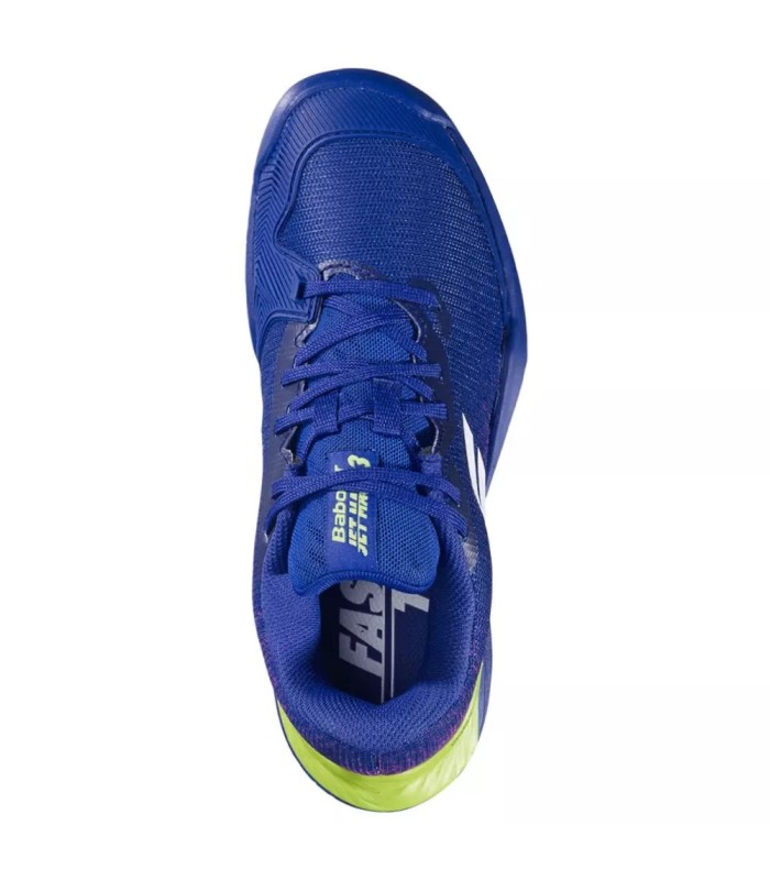 Babolat Jet Mach 3 Junior sneakers navy blue / green 3