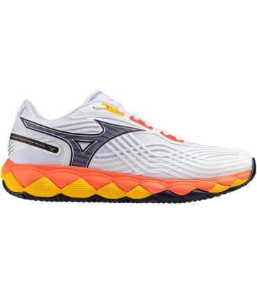 Mizuno Wave Enforce Tour 2 Clay Weiß Blau Koralle Angebot + Günstig 1