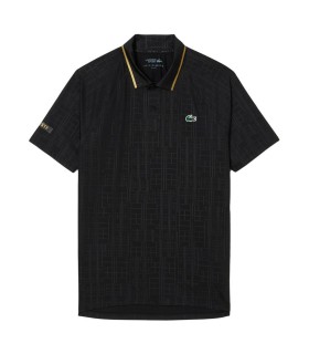 Lacoste Tennis Polo Novak Djokovic on Court Black 1