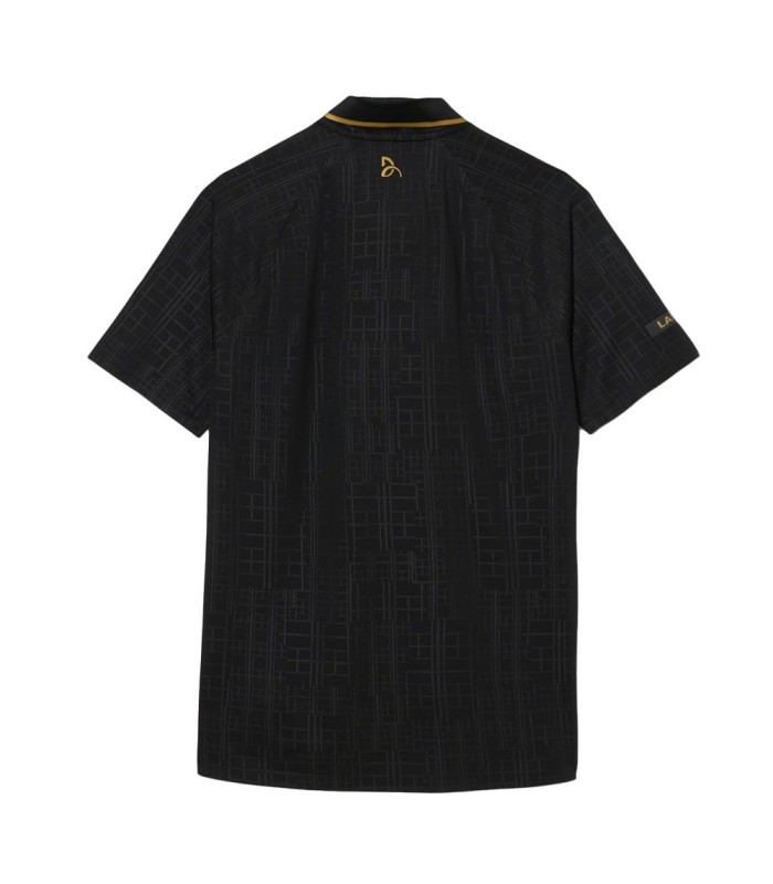 Lacoste Novak Djokovic Tennis Polo in Black Court 2