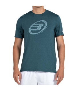 Camiseta verde escuro Bullpadel Lande 1