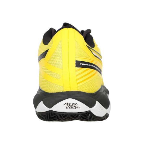 Chaussures Mizuno Wave Enforce Tour 2 Padel Jaune Noir Offre + Pas Cher 5