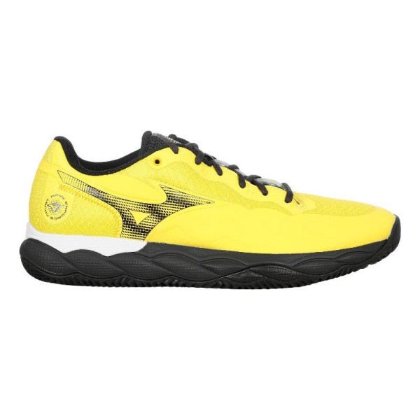 Mizuno Wave Enforce Court Padel Schuhe Gelb Schwarz Angebot + Günstig 1