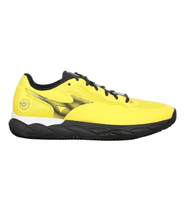 Scarpe Mizuno Wave Enforce Court Padel Giallo Nero Offerta + Economico 1