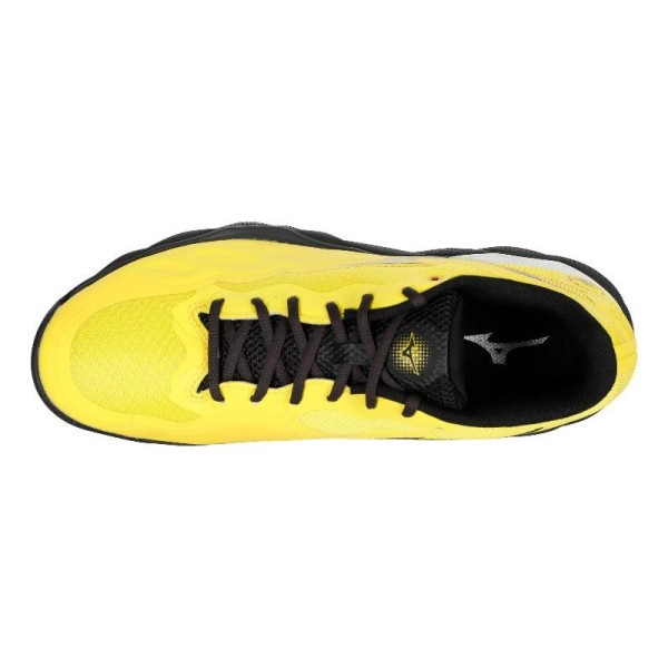Chaussures Mizuno Wave Enforce Court Padel Jaune Noir Offre + Pas Cher 4