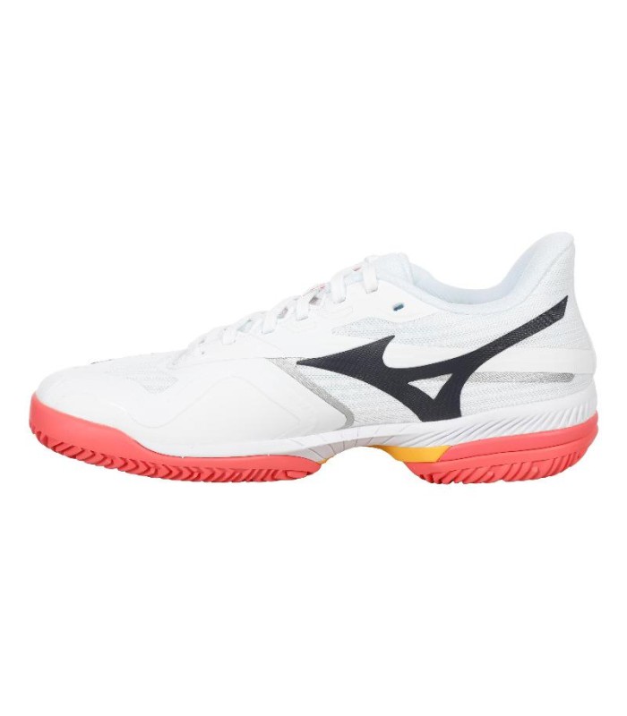 Scarpe Mizuno Wave Exceed Court Clay Bianco Corallo Donna Offerta + Economico 3