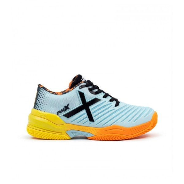 Zapatillas Munich Padx 58 Padel Gris Naranja Mujer Oferta + Barato 1