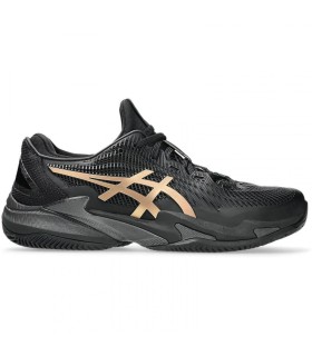 Asics Court FF 3 Novak Clay Night Energy Schwarz Gold Angebot + Günstig 1