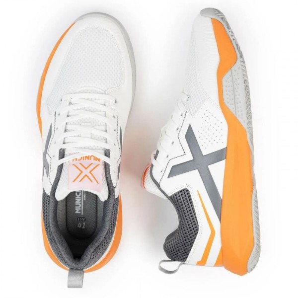 Munich Focus 03 White Orange Sneakers Offer + Cheaper 5