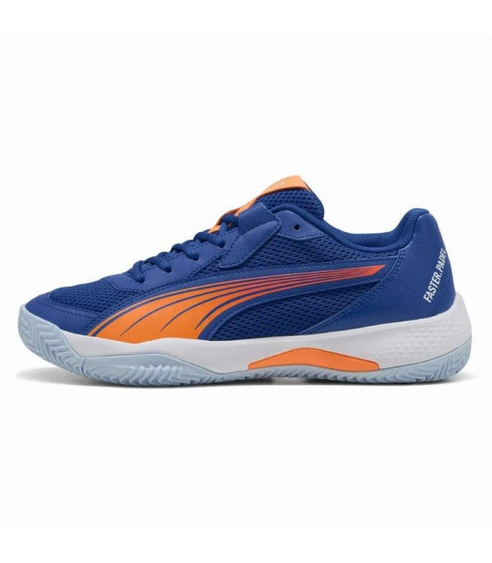 Scarpe Puma Momo Gonzalez Nova Court Blu Arancione Offerta + Economico 3