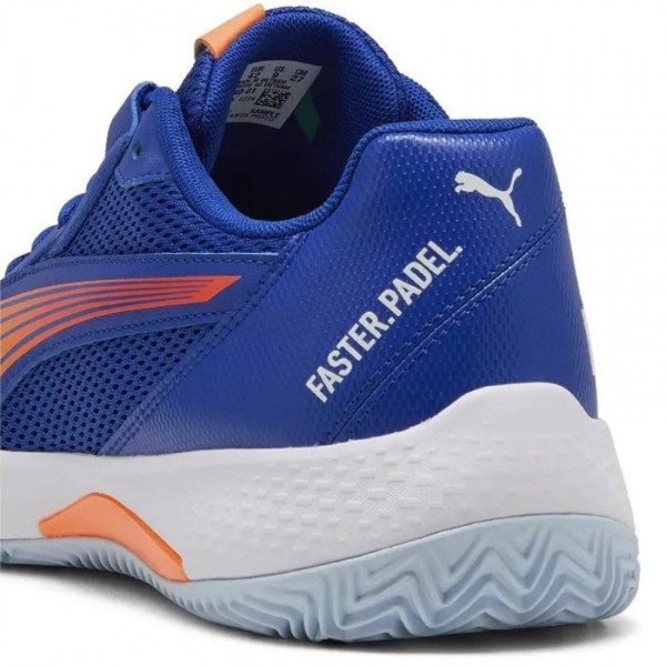Puma Momo Gonzalez Nova Court Blue Orange Sneakers Offer + Cheaper 5