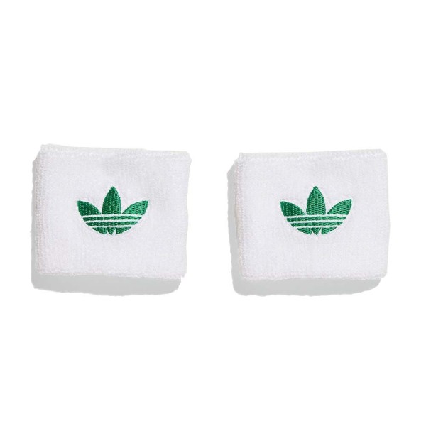 Munhequeiras Adidas Originals Brancas / Verdes x 2 1