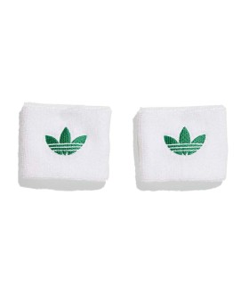 Munhequeiras Adidas Originals Brancas / Verdes x 2 1