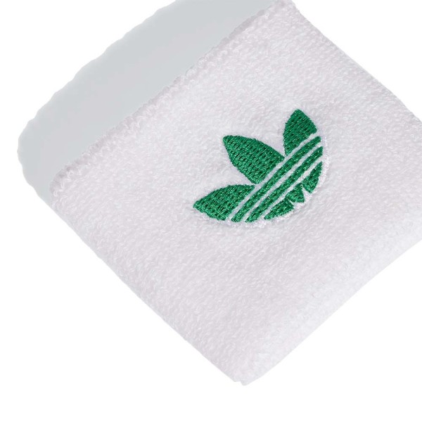 Munhequeiras Adidas Originals Brancas / Verdes x 2 3