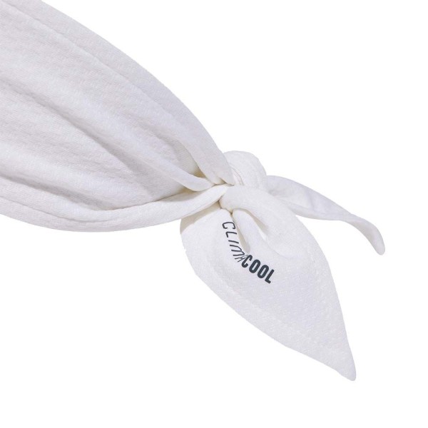 Fascia per la testa Adidas Originals Tie Climacool Bianco / Verde 3