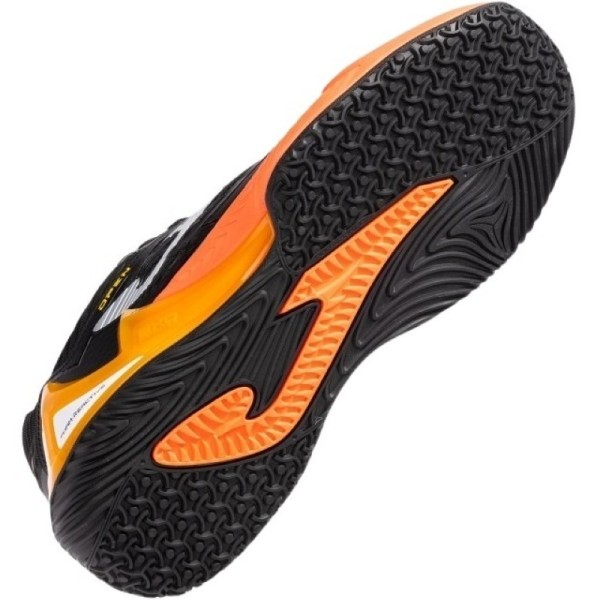 Tênis Joma Open 2501 Preto Laranja Oferta + Barato 2