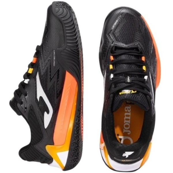 Chaussures Joma Open 2501 Noir Orange Offre + Pas Cher 3