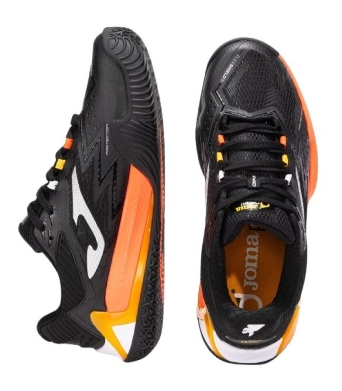 Chaussures Joma Open 2501 Noir Orange Offre + Pas Cher 3