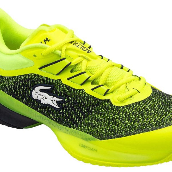 Scarpe da ginnastica Lacoste Daniil Medvedev AG-LT23 Ultra Giallo Blu Marino Offerta + Economico 5