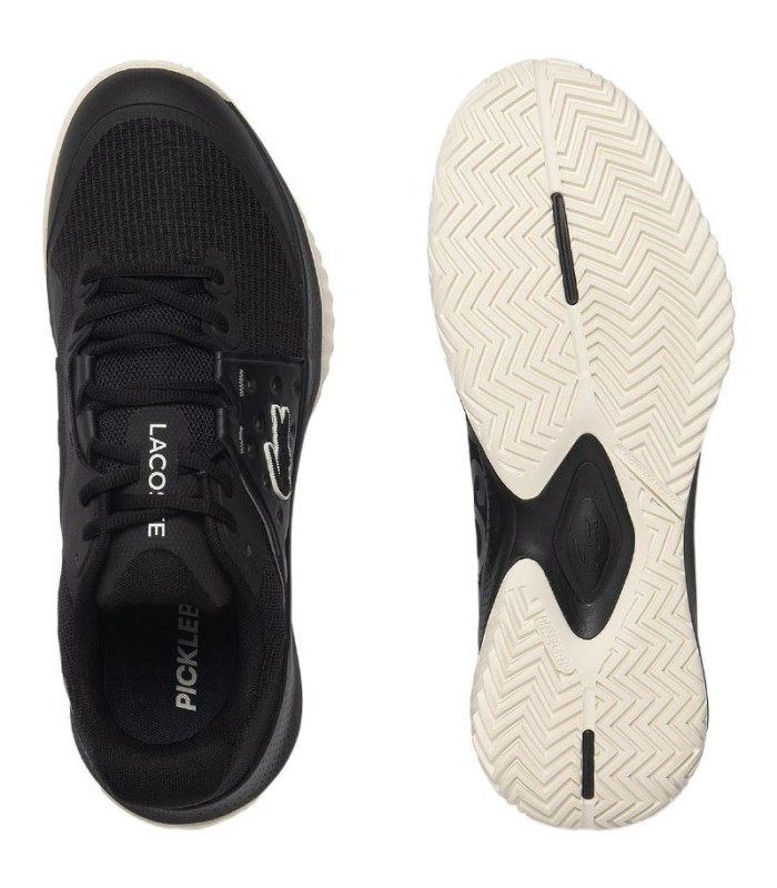 Lacoste Power Serve Black White Sneakers Offer + Cheaper 2