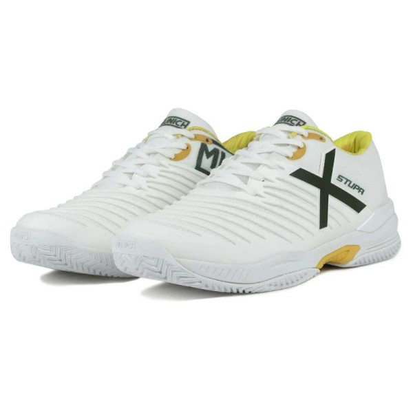 Chaussures Munich Stupa Padx 64 Blanc Jaune Offre + Pas Cher 4