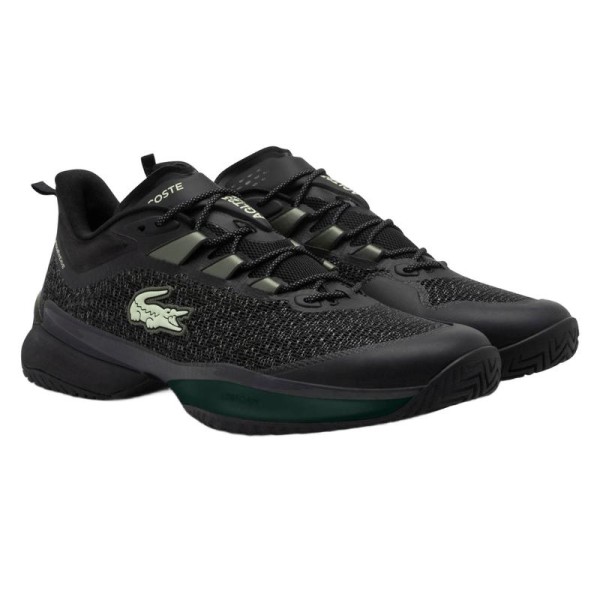 Chaussures Lacoste AG-LT23 Ultra Noir Vert Offre + Pas Cher 3