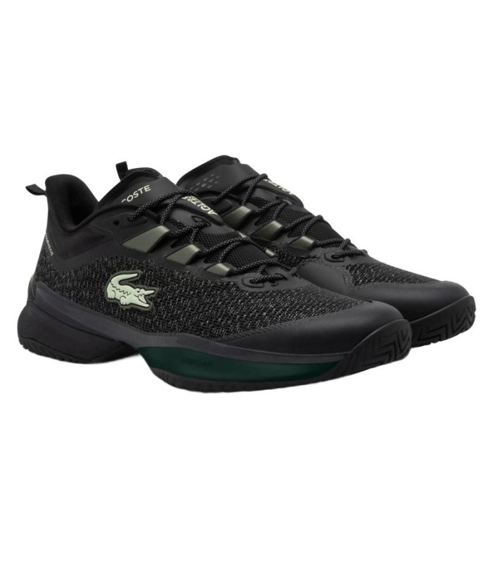 Chaussures Lacoste AG-LT23 Ultra Noir Vert Offre + Pas Cher 3
