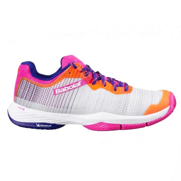 Babolat Jet Ritma Gray Pink Women's Sneakers 1