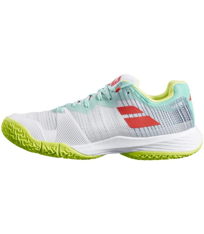 Scarpe Babolat Jet Ritma Bianco Grigio Donna 2