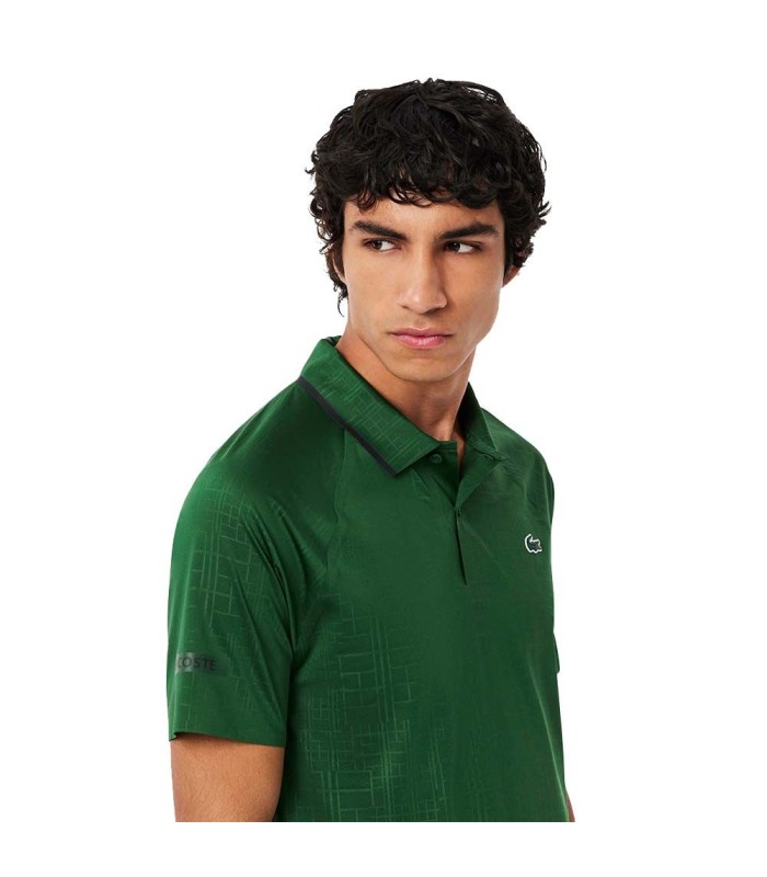 Polo de Tenis Lacoste Novak Djokovic Verde 3