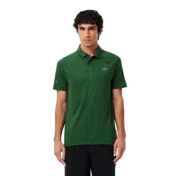 Polo da Tennis Lacoste Novak Djokovic Verde 4