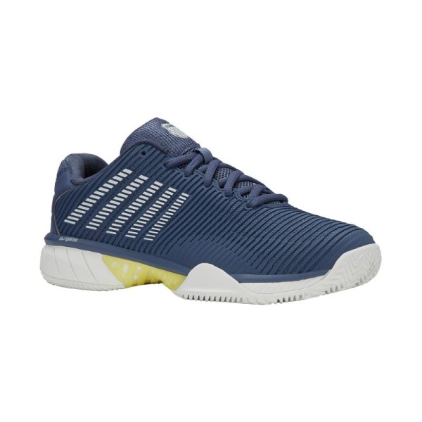 Chaussures Kswiss Hypercourt Express 2 HB Clay Bleu Indigo Blanc Offre + Pas Cher 4