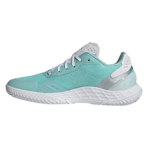 Tênis Adidas Defiant Speed 2 Azul Aqua Prata Feminino Oferta + Barato 3