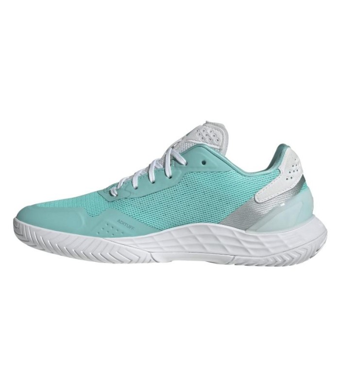 Scarpe Adidas Defiant Speed 2 Blu Aqua Argento Donna Offerta + Economico 3