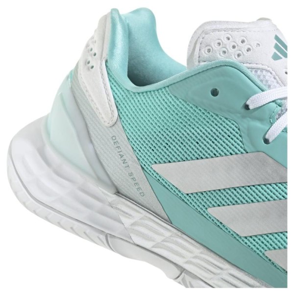 Scarpe Adidas Defiant Speed 2 Blu Aqua Argento Donna Offerta + Economico 4
