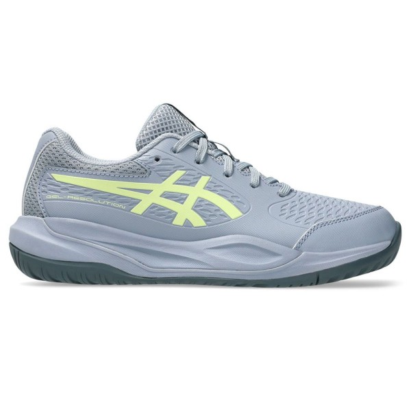 Scarpe Asics Gel Resolution X GS Junior Grigio / Verde 1
