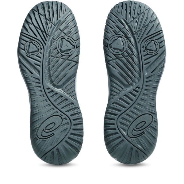 Asics Gel Resolution X GS Junior Shoes Gray / Green 3