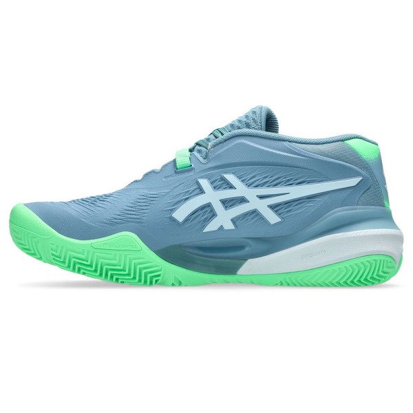 Chaussures de padel Asics Gel Resolution X Bleu Gris / Vert 2