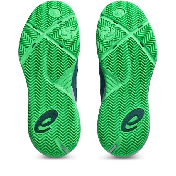 Sapatilhas de padel Asics Gel Resolution X Azul Cinza / Verde 3