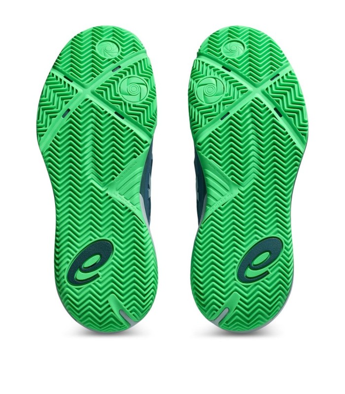 Sapatilhas de padel Asics Gel Resolution X Azul Cinza / Verde 3