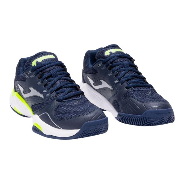 Chaussures Joma Master 1000 2503 Bleu Marine Jaune Offre + Pas Cher 4