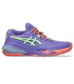 Chaussures Asics Gel Resolution X Padel Femme Violettes / Vertes 1