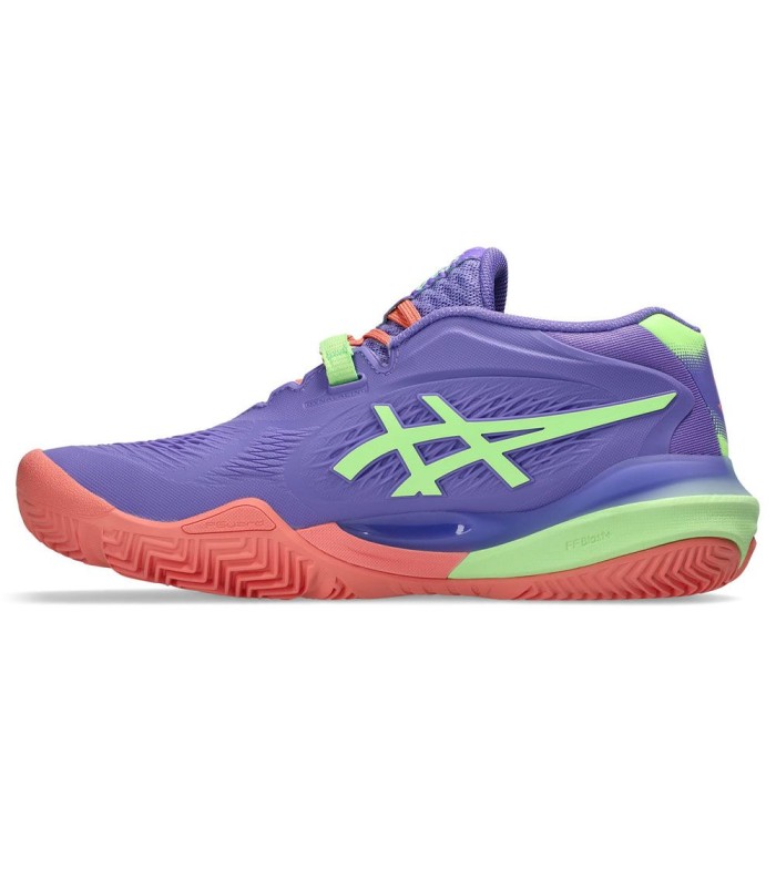 Asics Gel Resolution X Women's Padel Shoes Purple / Green 2