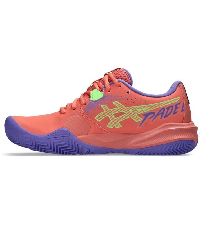 Asics Gel Challenger 15 Damen Padel-Schuhe Blau / Orange 2