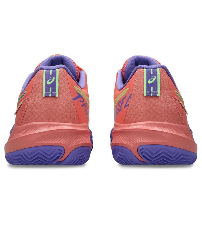 Zapatillas de Padel Asics Gel Challenger 15 Mujer Azul / Naranja 3